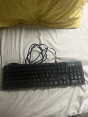 Black Wired Mechanical Gaming Keyboard