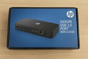 HP 3005PR USB 3.0 Docking Station – جديد (مفتوح فقط)