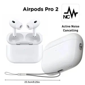 AirPods Pro 2nd Gen / Active Noise Cancellation / Enhanced Sound Quality / Comfortable Fit / Long Ba