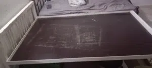 Title: Premium Heavy Steel Bed (Urgent Sale)