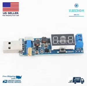 DC-DC USB Step UP/Down Power Supply Module Boost  5V to 3.3V 9V 12V 24V Easy Use