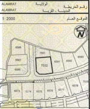 أرضين سكنيات بمساحات نادرة. أراضي سكنية. مرتفعة عن الوادي. بالقرب من مسجد أهل القرآن.