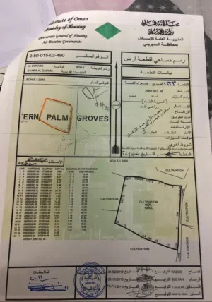 Farm Land for Sale in Buraimi Al Buraimi