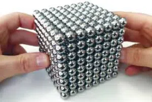 100 كره   كرات بيل فولاذيه  فضيه 5  مل