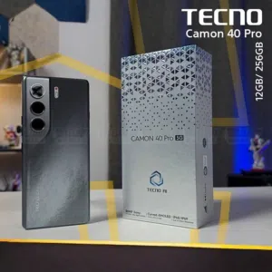 جهاز مشغل ايام Kamon 40 pro 5G رام 24 جيجا 256 مكفول بالشركة اغراضة والكرتونة الاصليه متوفر توصيل