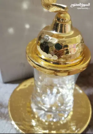 كؤوس استكانات العدد 12مطلي ذهب من محلات بلاتا