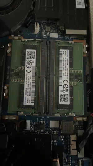Laptop ram 16gb (8*2) DDR5 4800