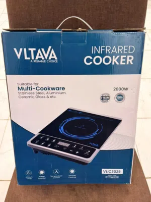 Vltava 2000W Infrared Cooker (VLIC3025) – Brand New Sealed Pack with Bill & 2 Years Warranty