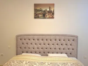 150 OMR Home Centre Nearly New Queen Size Bed with Orthopaedic Mattress