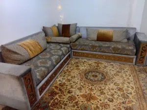 صالون حرف L للبيع خالي من العيوب