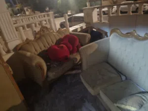 طقم كنب مصري بحاله جيده