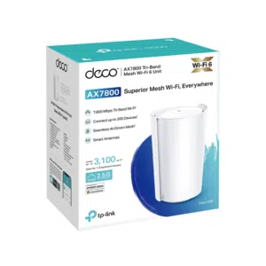 Tp-Link Deco X95 AX7800 Tri-Band Mesh WiFi 6 System