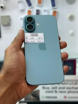iPhone 16 -128 GB - Fine and Good phone