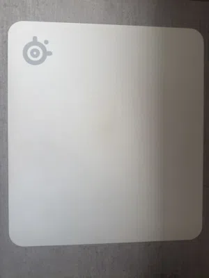 White Large Steel Series Mousepad cleaned, used like new