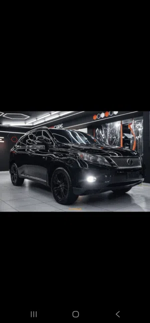لكزس rx450h 2012 لون اسود ملوكي فل كامل مالك اول بالاردن
