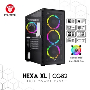 Case fantech cg82 black