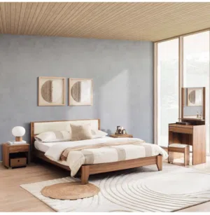 Zoyal 6 Pc Bedroom Set 180x200 Cm with Mattress from PAN HOME