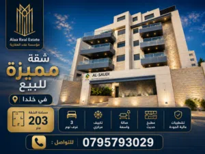شقة مميزة للبيع في اجمل مناطق خلدا