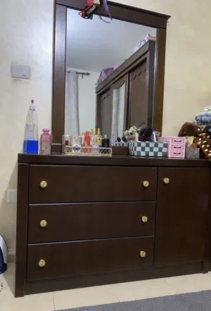غرفة نوم خشب ممتاز كاملة