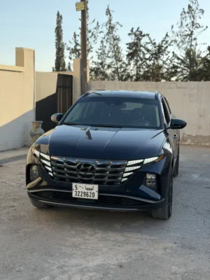 هونداي توسان 2023 سياره بصفه عامه عيب لا رادر امامي خلفي جنبي سياره ماشيه عشرون الف مايل