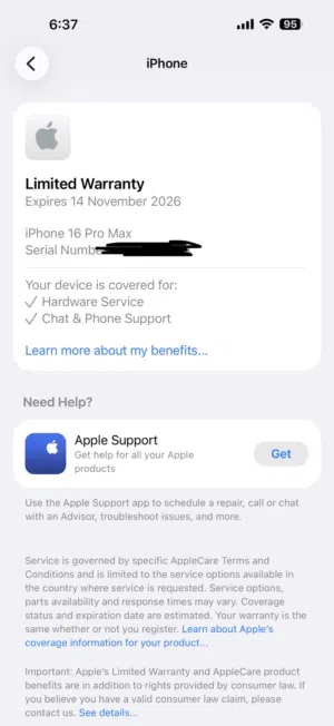 Apple iPhone 16 Pro Max 256 GB in Ajman