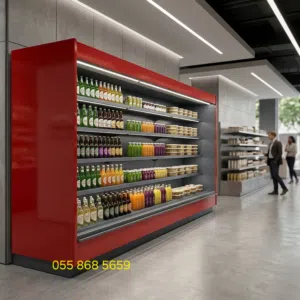 Open-Face Commercial Display Chiller