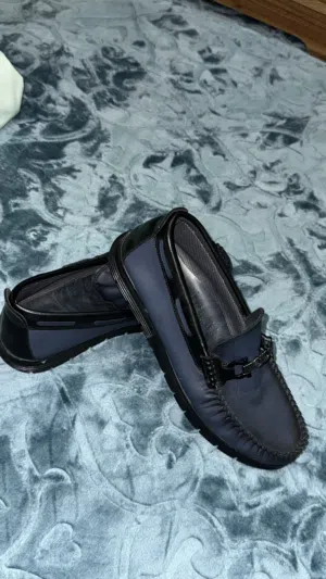 Navy Blue Loafers