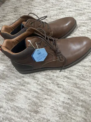 جزمة جلد صناعة صينية وارد من أمريكا  جديد