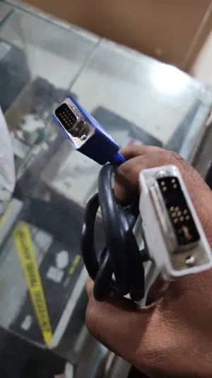 توصيله من VGA الى DVI