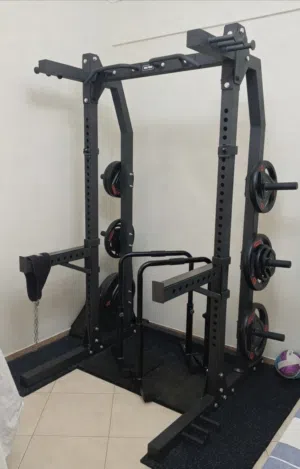 Multifunction machine power rack
