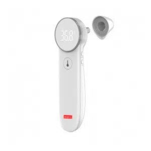 ميزان حرارة طبي الماني اليكتروني من الاذن او الجبين كفالة 3 سنوات Robins Multifunction Thermometer