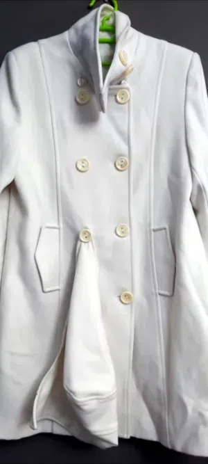 جاكيت جوخ ابيض جديد تماما