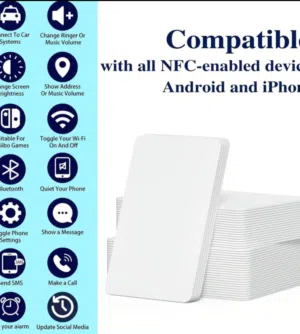 تحكم بموبايلك وبيتك بلمسة واحدة!   بطاقات NFC الذكية القابلة للبرمجة