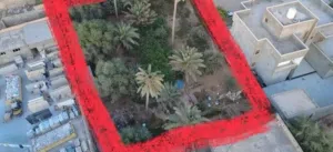 ارض مساحتها 800متر في السبعة بجانب جامع القرافي