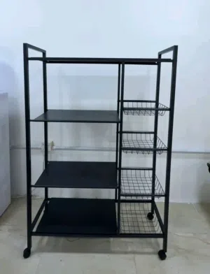 ميز رفوف مطبخ معدن اصلي