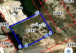فرصة استثمارية مميزة في بيادر وادي السير  للبيع قطعة أرض مميزة بموقع استراتيجي في بيادر وادي السي