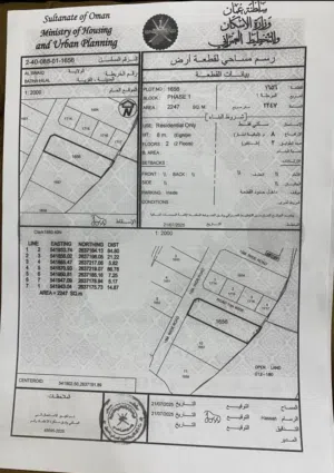 أرض سكنية للبيع بسعر أقل من السوق
