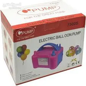 منفاخ بلالين كهربائي دبل لنفخ البلالين فورا