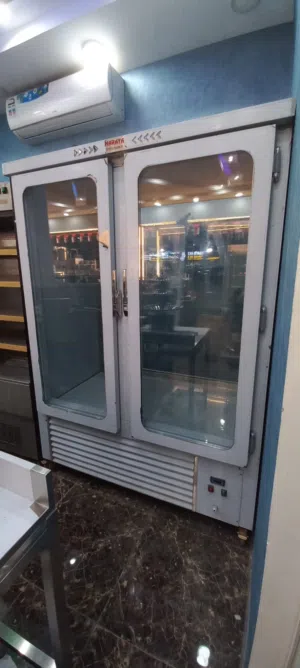 Maraya Kitchin Equipment  - Meat Display -Vertical Chiller  Double Glass Door