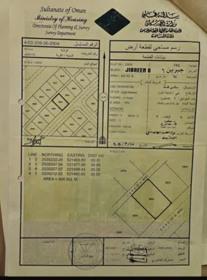 ارض سكني للبيع جبرين 6