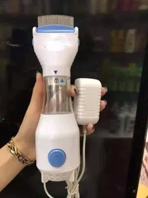 جهاز القمل الكهربائي الأصلي...الحل السريع ...والامن للأطفال