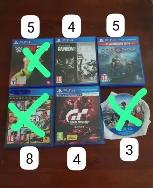 PS4 games For Sale . Price negotiable Buy more get more discount.