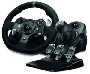 Logitech G920 Racing Wheel + Stand + Gear