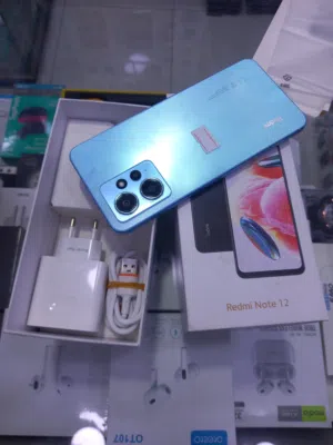 جهاز Redmi Note 12 مواصفات 128جيجا رام 6 مستعمل بحالة الوكالة