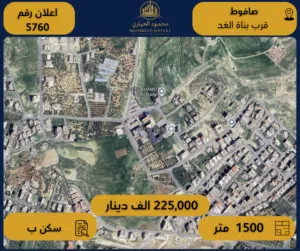 Residential Land for Sale in Amman Safut