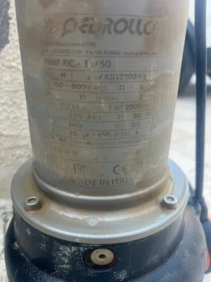 مضخة غاطسة1.5 حصان، عمان ، Pedrollo