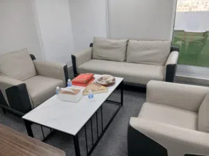 Modern office sofa in excellent condition