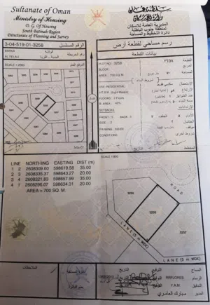 Residential Land for Sale in Al Batinah Barka