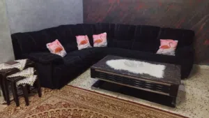 طقم كنب كورنر مع مزدوجة