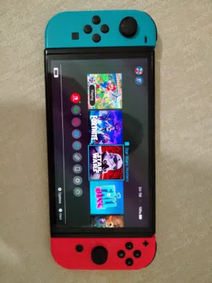 نينتندو سويتش اوليد nintendo switch oled مع ميموري كارد نضيف